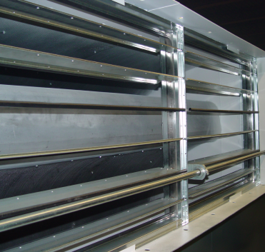 Acoustic Louvers and Dampers made by dB Noise Reduction